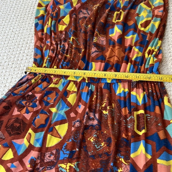 Tibi stretch jersey halter maxi dress size Small - Picture 9 of 10